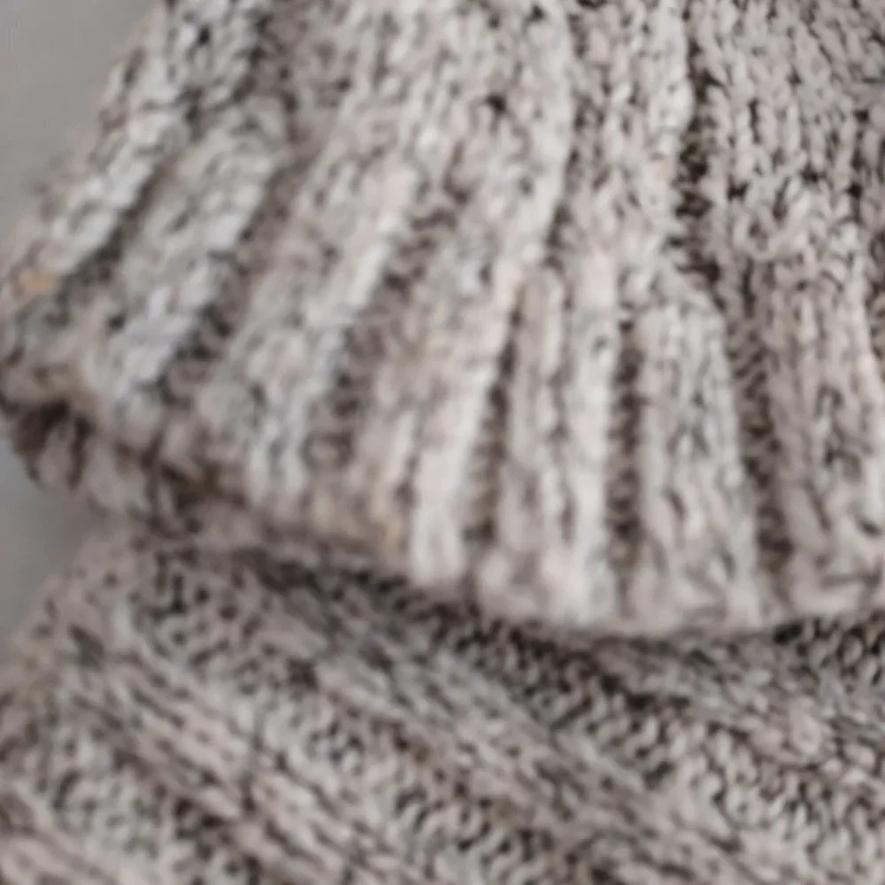 Sundance Chunky Knit Open Front 3/4 Sleeve Gray Cardigan Sweater